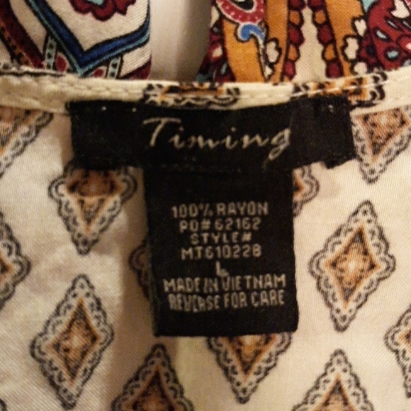 Timing large tunic BOHO Hippie Bohemian - Picture 4 of 4